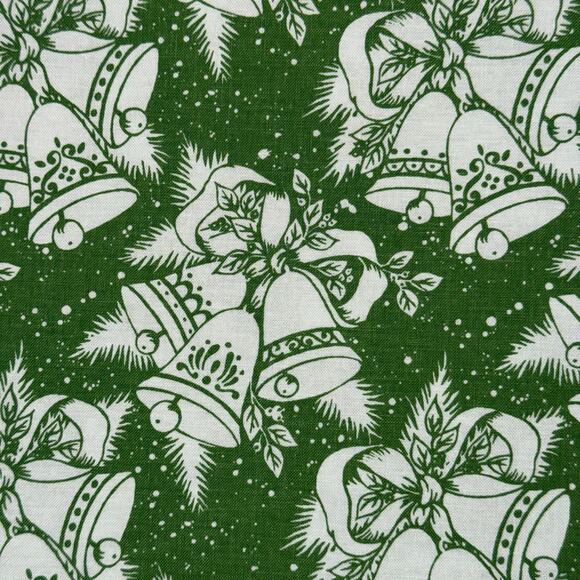 Green Christmas Jingle Bells by Lindsay Wilkes for Riley Blake Designs - 1 Yard - Picture 2 of 7